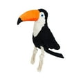 thumbnail image 2 of PP Cotton Dog Juguete Squeaky Pet PP Algodón Reduzca el aburrimiento Entrenamiento educativo Education Toy Pet Accessory para perros Play Indoor Play Tucán, 2 of 9