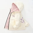 thumbnail image 3 of Cethrio Girls Winter Coats, Casual Zip up Waterproof Thermal Windbreaker Jacket Pink Size 10-12, 3 of 7