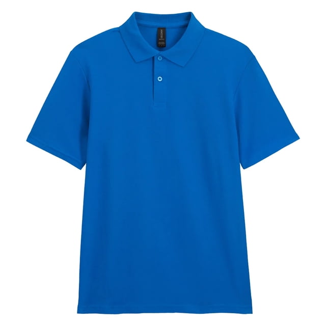 Gildan Mens SoftStyle Double Pique Polo Shirt