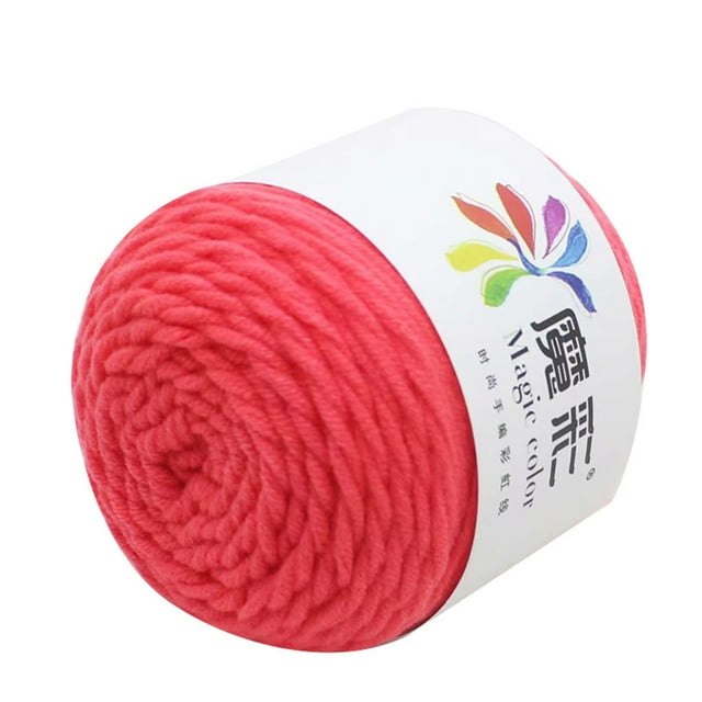 5 Strands Of Rainbow Christmas Decor Cotton Crochet Diy Sweater Scarf Line Cotton Wool Thread Celebrate Valentine's Day valentines day gifts