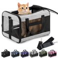 thumbnail image 1 of Transportín para mascotas aprobado por Conlun Airline para gatos y perros de hasta 7 kg, 1 of 8