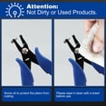 thumbnail image 5 of LEONTOOL 100Pcs Micro Sander Kit Micro Detail Sander Micro Finishing Sander Paper Hook & Loop Aluminum Oxide Sandpaper 120 Grit 3.5x1.2 Inch for Wood Metal Small Projects Tight Spaces Polish Work, 5 of 7