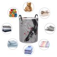 thumbnail image 4 of Gaeub Abstract Geometric Hummingbird Dirty Clothes Storage Basket, Toy Storage Bin for Storing Clothing, Diapers, Toys-Small, 4 of 6