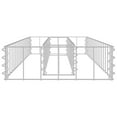 thumbnail image 2 of vidaXL Gabion Raised Bed Galvanised Steel 90x30x10 cm, 2 of 4