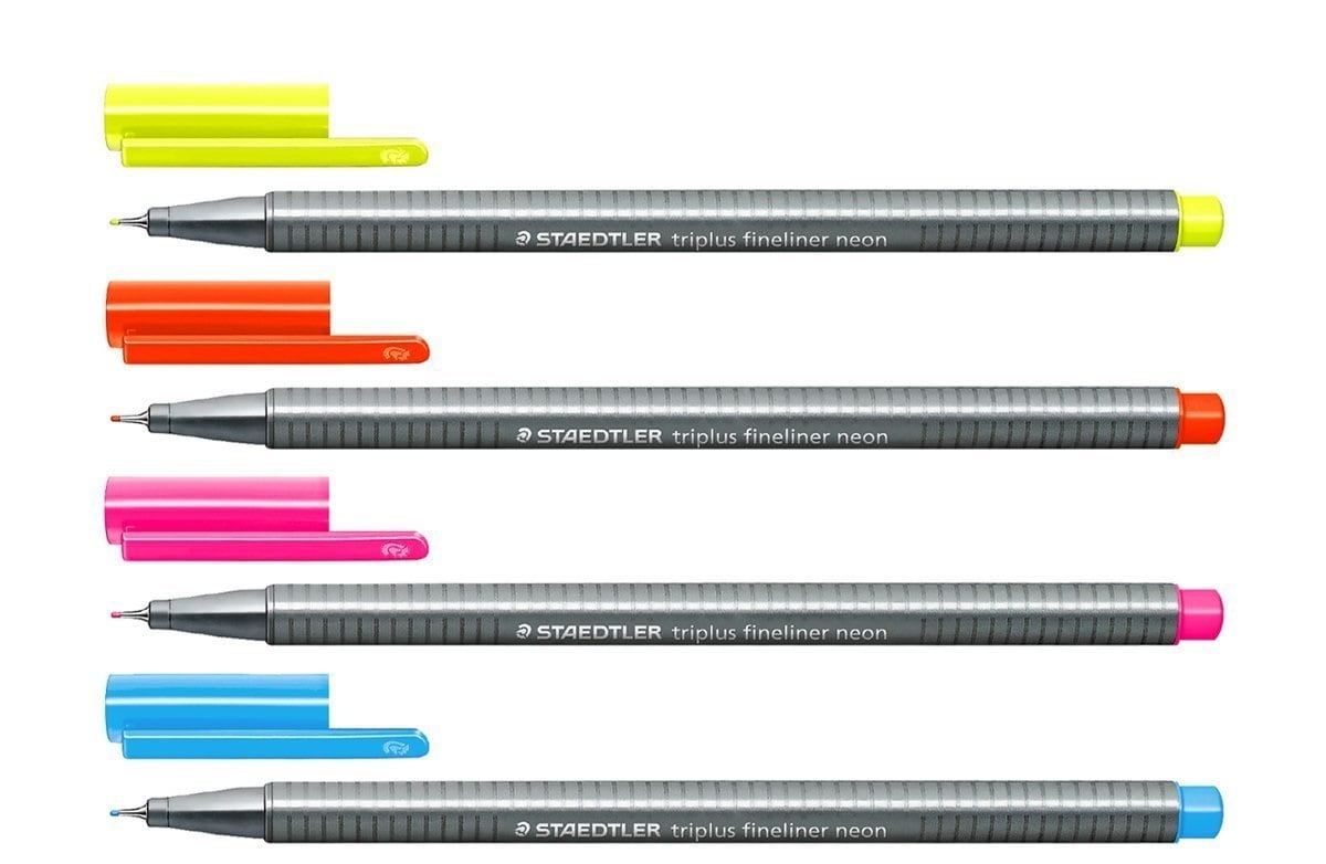 Feutre Staedtler Triplus Fineliner 0,3 Mm - Pointe Superfine Métal, Encre Dry Safe, Couleur Ocre Roux - 11