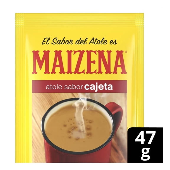 Fécula de maíz Maizena atole fortificado sabor cajeta 47 g