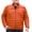 Orange, variant on IYTR Lightweight Down Jacket Men Winter Zip Up Puffer Jacket Plus Size Padded Coat Thermal Puffer Work Outdoor (Orange,L)