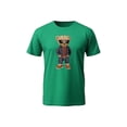 thumbnail image 1 of Playera De Oso Fashion Ropa Para Hombre Color Verde Talla Chica Marca Emil SaEs, 1 of 4
