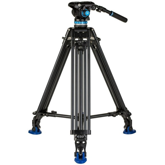 Benro A573T 3-Section Dual-Tube Aluminum Video Tripod with S6PRO Video Head