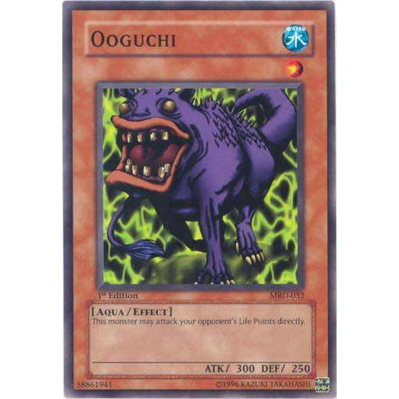 YuGiOh Metal Raiders Common Ooguchi MRD-032