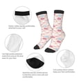 thumbnail image 3 of Goofa Poodle In Ballet Skirts Dancing Pattern Children's Crew Socks, Kids' Daily Wear and Sports Socks, Breathable Socks, Sports Socks, Moisture-Wicking Socks for Children, 3 of 6