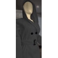 thumbnail image 2 of Abrigo Elegante con capucha Negro Chica, 2 of 2