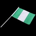 thumbnail image 4 of Guardoinrt 12PCS Flag Flags Banner Hand Waving Flag National Pride Flag Nigeria, 4 of 9