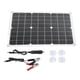 thumbnail image 2 of Kit de panel solar monocristalino de alta tasa de conversión, salida de interfaz USB dual, panel solar DIY para senderismo, camping, 20 W, 5 V, 2 of 14