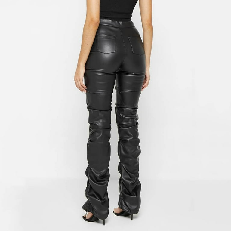 TYGHBN Women Leather Ruched Pants Low Waist Skinny PU Leather Stacked Leggings Tights Party E Girl Streetwear Womens Casual Plaid Leggings Stretchy Work Pants Dress Pants Womens Bottoms Fashion - Walmart.com TYGHBN Women Leather Ruched Pants Low Waist Skinny PU Leather Stacked Leggings Tights Party E Girl Streetwear Womens Casual Plaid Leggings Stretchy Work Pants Dress Pants Womens Bottoms Fashion - Walmart.com
