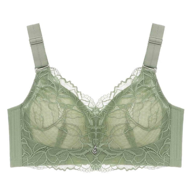 Birdeem Woman Color Comfortable Hollow Out Perspective Bra Underwear No Rims