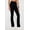 Black, variant on Women's StretchTech Kick-Flare Scrub Pant - 4-Way Stretch, Breathable, Hidden Pockets, Flare Leg, Comfortable Fit (Extended Sizes Available)