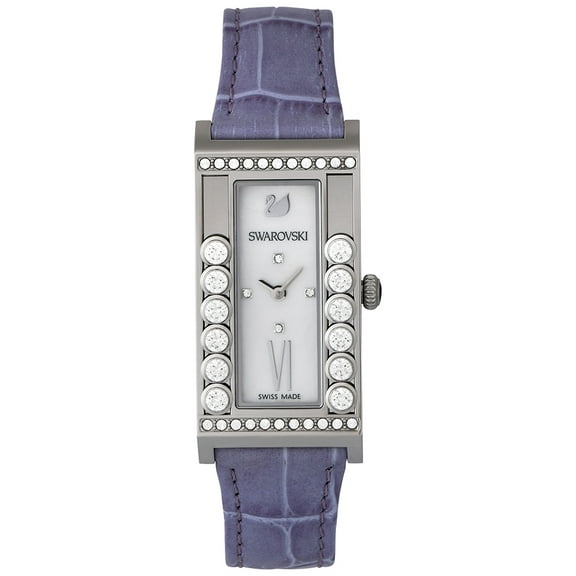 LOVELY CRYSTAL SQUARE Swiss WATCH Stainless Steel #5096682