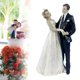thumbnail image 3 of Estatuilla Estatua Abrazada Amantes Sunnimix Ornamento Boda Aniversario Regalos B, 3 of 6