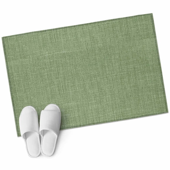 2x3 Washable Area Rugs,Classic Solid Green Non-Slip Soft Rug Indoor Carpet,Floor Rugs for Living Room Bedroom