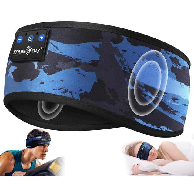 Auriculares con diadema para dormir MUSICOZY Bluetooth 5.4 inalámbricos