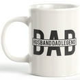 thumbnail image 1 of Husband Dad Legend 15oz Coffee Mug, 1 of 3