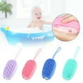 thumbnail image 4 of Inteprter TureClos, depurador de baño, cepillo corporal de silicona, tamaño doble, cepillo de baño para bebé, utensilio de de baño Juegos de accesorios de baño, 4 of 6