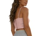 thumbnail image 4 of MEICHEN Tank Tops for Women Off Shoulder Sleeveless Top Casual Slim Fit Sexy Camisole Summer Fall Essentials Fashion Clothes, 4 of 5