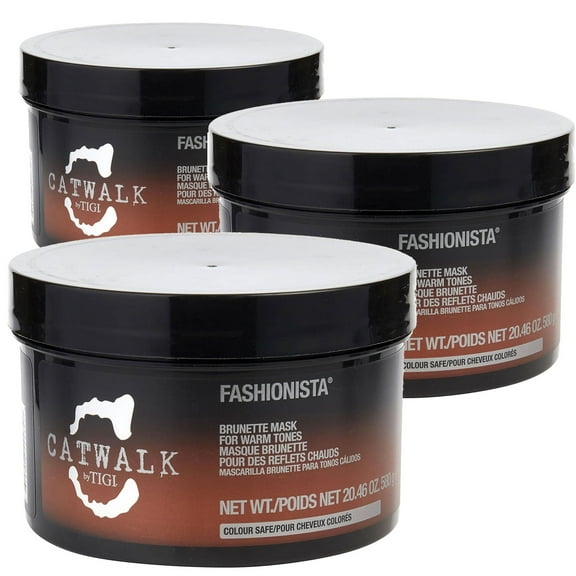Catwalk Fashionista Brunette Mask For Warm Tones 20.46 oz - Pack of 3