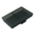 thumbnail image 1 of Miulika Battery Storage Case Holds 10 AA/AAA Batteries Dustproof Practical Black, 1 of 9