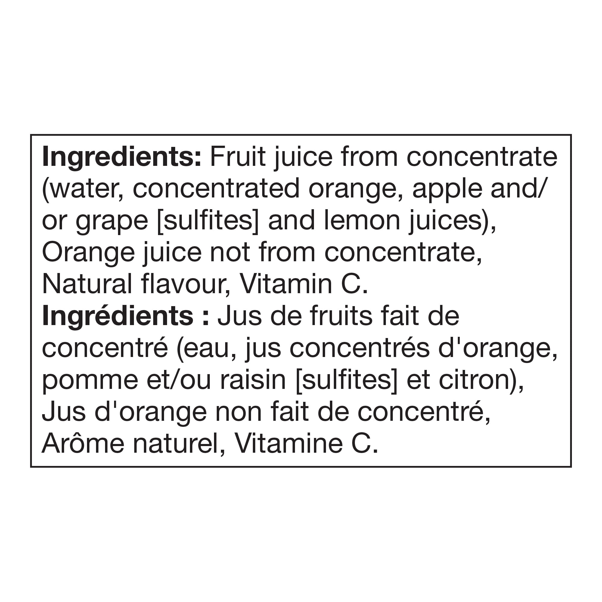 Del Monte Morning Sunshine Orange Juice Blend 1.6 L