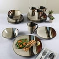 thumbnail image 4 of Gibson Elite Althea Ensemble de Vaisselle 16 Pcs Assiettes, Bols et Tasses, Multicolore, 4 of 6