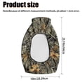 thumbnail image 7 of KUIFORTI Cute Camouflage ATV Seat Cover Easy to Install Four Wheeler Seat Cover Anti-Slip ATV Accessories Compatible with Polaris Sportsman Polaris Scrambler Honda Rancher, 7 of 7