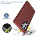 thumbnail image 5 of JTCASES for Samsung Galaxy S22 Ultra 5G Case, [Military Protection] [Shockproof] [Dropproof & Non-Slip Slim] Protective Case for Galaxy S22 Ultra 6.8" 2022, Red, 5 of 7