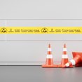 thumbnail image 4 of HINTRMENT Electrostatic Warning Tape Yellow Safety Caution Tape Roll with Strong Adhesion for Industry, 4 of 8