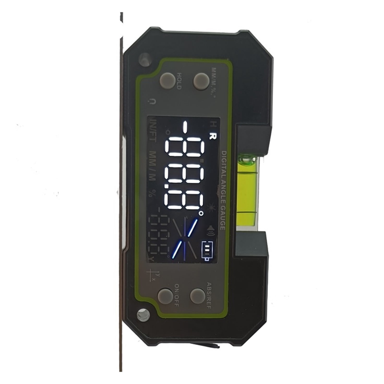 Bluetooth Digital Level Inclinometer LCD Dual-Axis Electronic Protractor Angle Triangle Ruler Meter ,Water-Proof & Dust Resistant