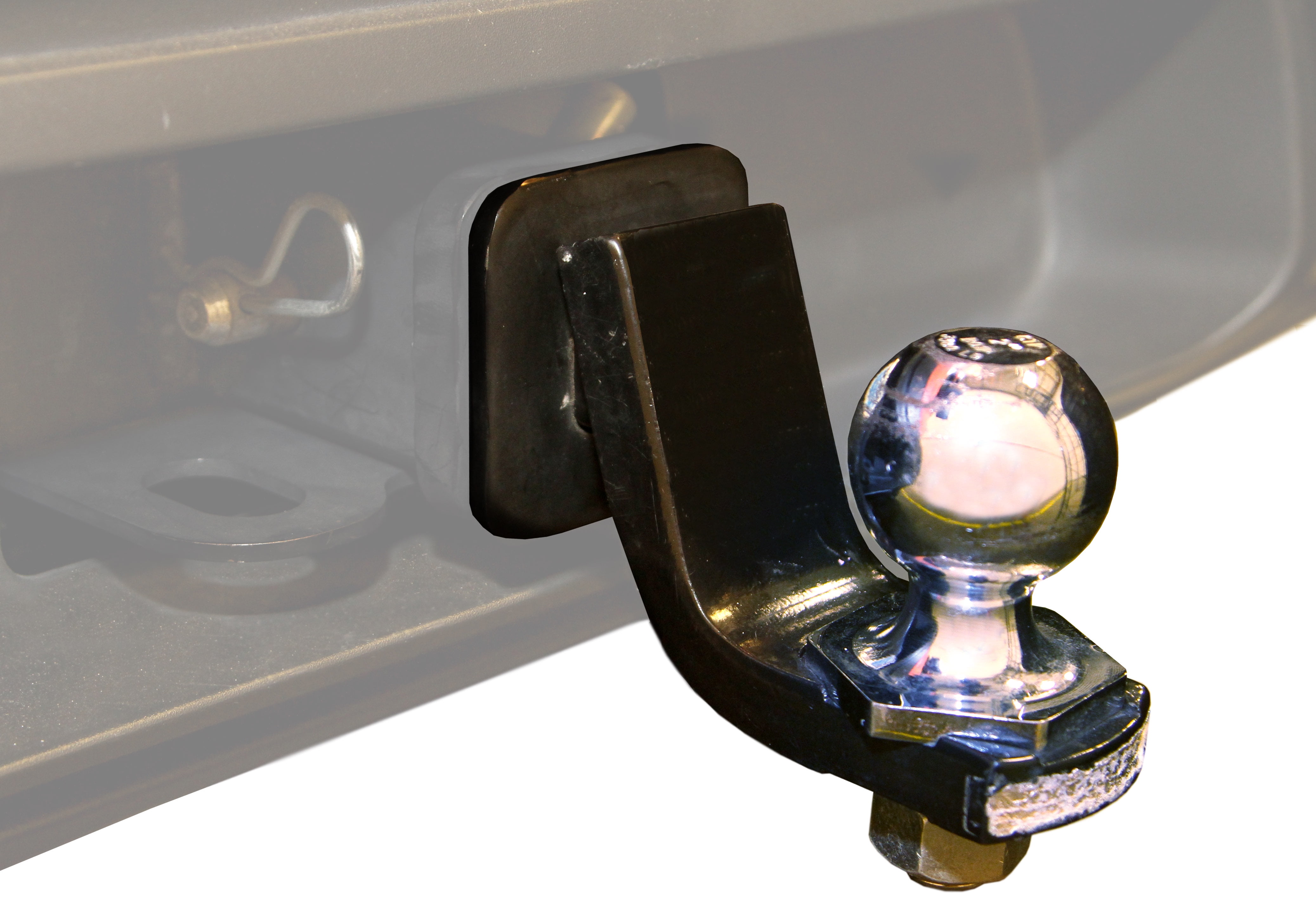 Daystar KU30001BK Trailer Hitch Ball Mount Silencer Silent Hitch ...