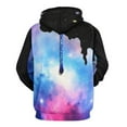 thumbnail image 3 of Galaxy Drip Art Print 3d Sweatshirts Hoodie Fashion Casual Personality Men's Women Street Hoodie Pullovers Long Sleeve Comfortable Top, 3 of 6