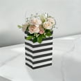 thumbnail image 2 of Unique Bargains 6 Pcs Gift Bags Stripes Gift Packaging Black, 2 of 5