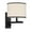 BLACK, variant on Crystorama Lighting - One Light Wall Mount - Wall Mount - Madison - 1 Light Task
