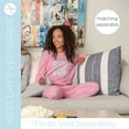 thumbnail image 5 of Hello Mello Best Day Ever Lounge Sweater Long Sleeve Pajama Top, Best Day Ever (Women's), 5 of 9