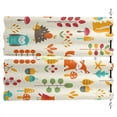 thumbnail image 1 of Bearachild Cortina de tul de estilo infantil, aspecto limpio y dibujos animados o guardería para cortina de cocina Decoración del hogar LEX01037, 1 of 6