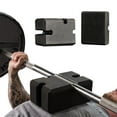 thumbnail image 4 of serony Bench Press Block Board Deep Squat Lifting Pressing Board for 4 Height Weight Lifting Shoulder Arm with Grooves Portable Home Gym Strength Training, 4 of 6