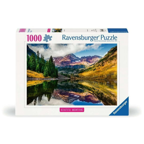 Puzzle Ravensburger Beautiful Mountains Aspen 1000 piezas