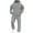 Light Gray, variant on Sweatsuits For Men Set 2 Piece Adults, Men's Tracksuits Outfit Casual Outfits Hoodie Sweatshirt Tracksuit Oversized Jogger Sweatpants
