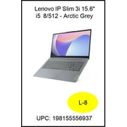 Lenovo IdeaPad Slim 3i 15.6 Laptop, 15.6, Intel Core i5-1334U, 8GB, 512 SSD, 82X700EDUS