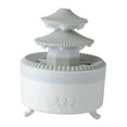 thumbnail image 4 of Humidificador de gota de lluvia, 7 luces coloridas, humidificador de aceite esencial portátil, humidificador de aire para mesita de noche, 4 of 8