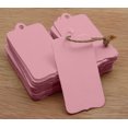 thumbnail image 4 of 100 Pcs Rectangular Shape Tag Bonbonniere Wedding Favor Hang Tags Gift With Free Natural Jute Twine - Colors Available, 4 of 7