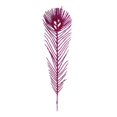 thumbnail image 1 of Pique Plume de Paon Rose de 12 Po avec Paillettes Roses - Lot de 5, 1 of 1