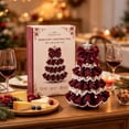 thumbnail image 5 of Crochet Christmas Tree Kit, DIY Beaded Christmas Tree Kit, Crochet Christmas Craft for Adults and Beginners, Handmade Woven Christmas Tree for Christmas Home Decor, 5 of 7